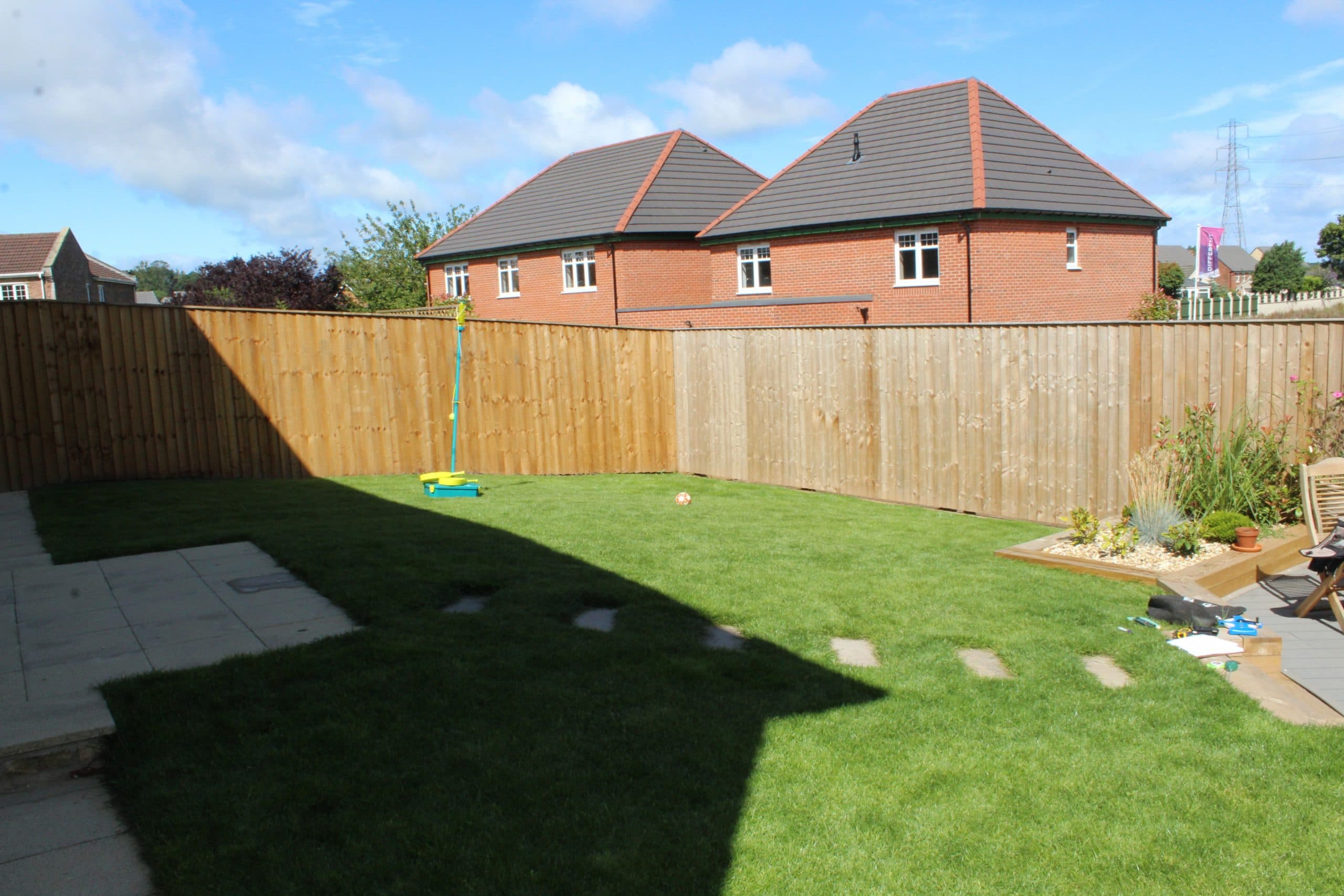 Before garden transformation
